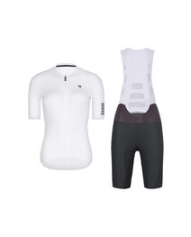 RIVANELLE maillot corto y pantalón corto - VICTORIOUS LADY - antracita/blanco